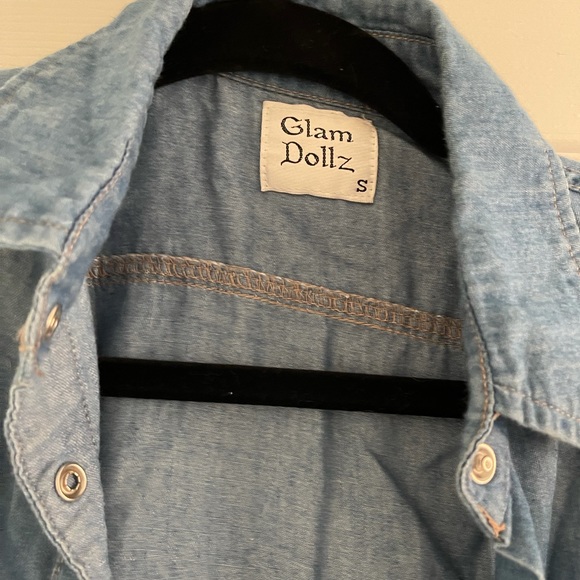 Denim Button Down - Picture 3 of 6